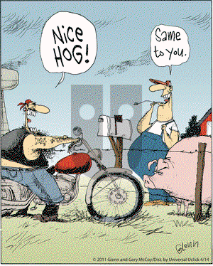 The Flying McCoys on Thursday April 14, 2011 Comic Strip