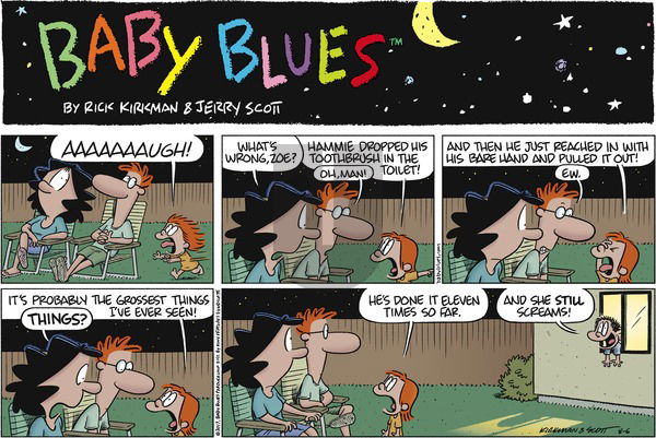 Baby Blues on Sunday August 6, 2017 Comic Strip