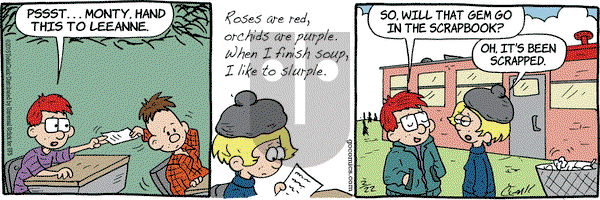 Lola on Monday February 22, 2016 Comic Strip