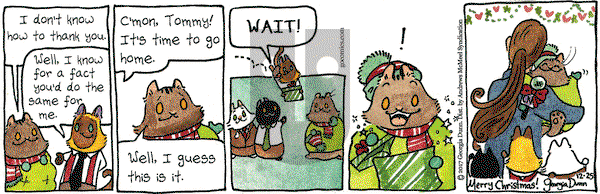 Breaking Cat News on Monday December 25, 2017 Comic Strip