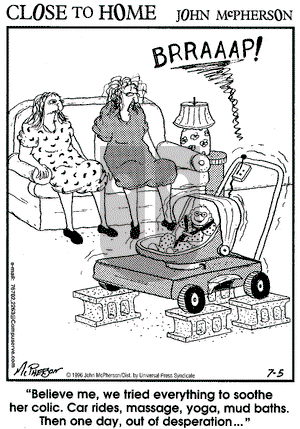 Close to Home on Friday July 5, 1996 Comic Strip