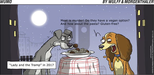 WuMo on Sunday December 17, 2017 Comic Strip