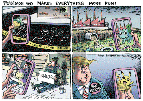 Rob Rogers - Friday July 15, 2016 Comic Strip