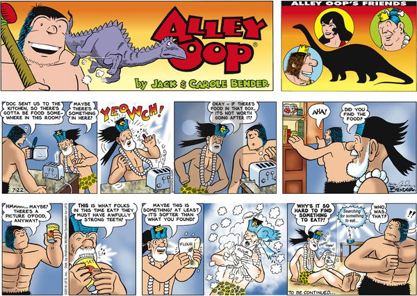 Alley Oop on Sunday July 22, 2018 Comic Strip