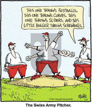 In the Bleachers - Thursday March 8, 2001 Comic Strip