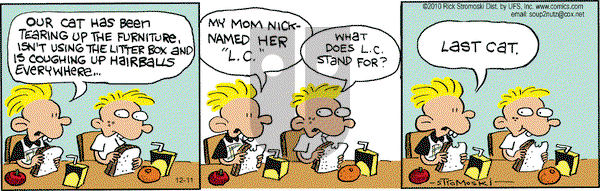 Soup to Nutz - Old on Saturday December 11, 2010 Comic Strip