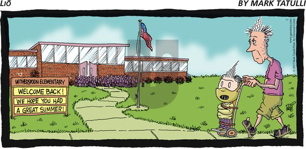 Lio on Sunday September 6, 2015 Comic Strip