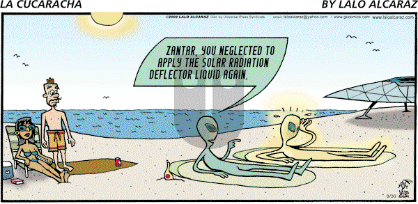 La Cucaracha on Sunday August 30, 2009 Comic Strip