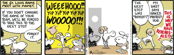 DeFlocked on Friday January 10, 2014 Comic Strip