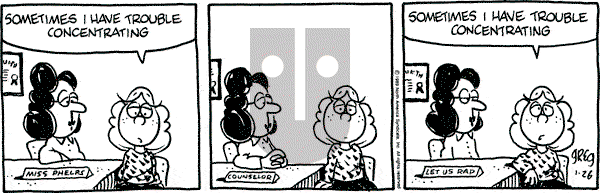 Luann on Thursday January 26, 1989 Comic Strip