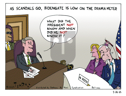 Ted Rall on Monday May 26, 2025 Comic Strip