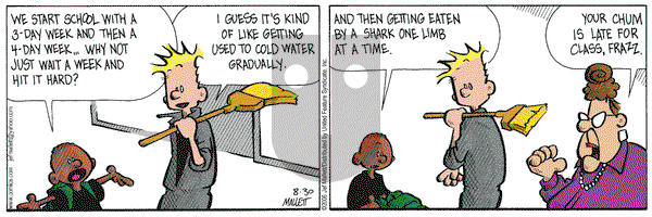 Frazz on Wednesday August 30, 2006 Comic Strip