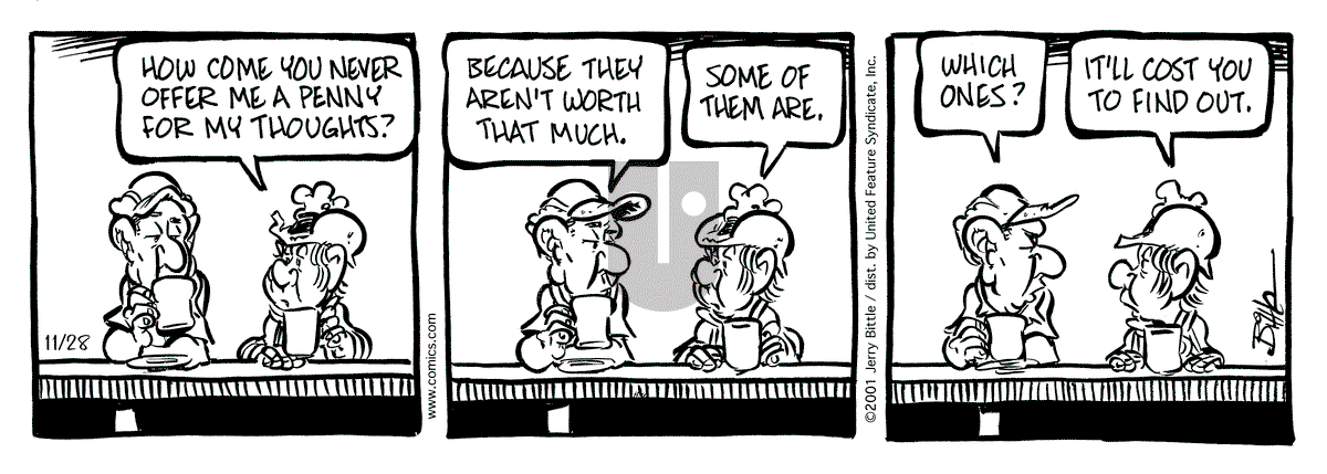 Geech - Friday April 11, 2025 Comic Strip