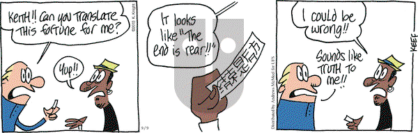 The Knight Life on Monday September 9, 2019 Comic Strip