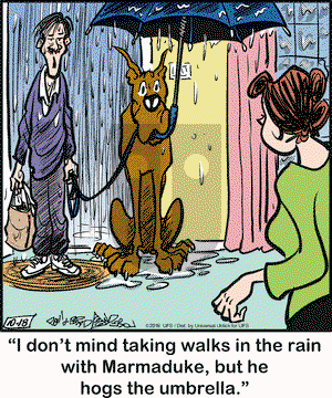 Marmaduke on Tuesday October 18, 2016 Comic Strip