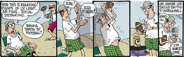 Monty on Tuesday August 11, 2020 Comic Strip
