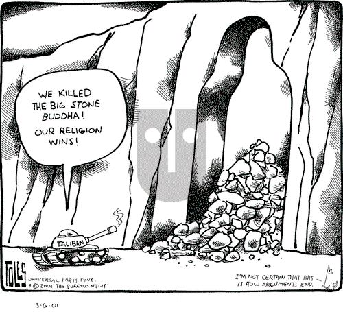 Tom Toles on Tuesday March 6, 2001 Comic Strip