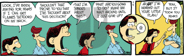 The Buckets on Tuesday March 9, 2010 Comic Strip