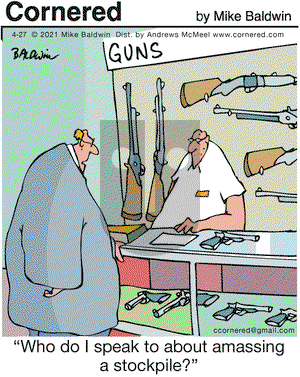 Cornered on Tuesday April 27, 2021 Comic Strip