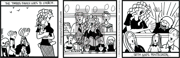 Clear Blue Water on Saturday February 9, 2008 Comic Strip