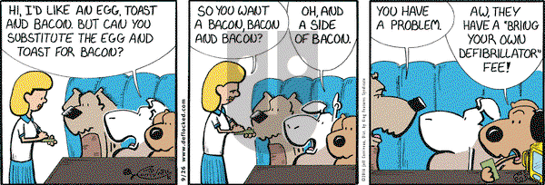 DeFlocked on Monday September 26, 2016 Comic Strip