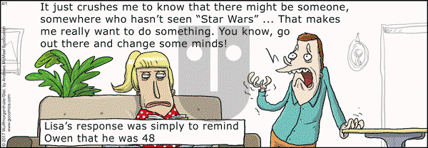 WuMo on Saturday April 1, 2017 Comic Strip