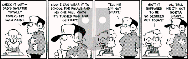 FoxTrot on Monday May 23, 2005 Comic Strip