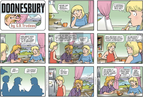 Doonesbury on Sunday December 5, 2004 Comic Strip