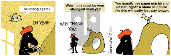Dark Side of the Horse on Thursday January 9, 2014 Comic Strip
