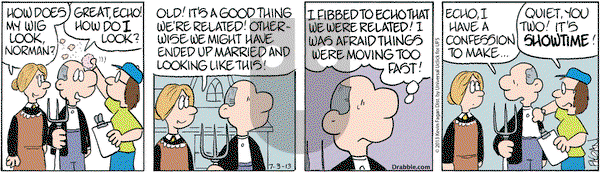 Drabble on Wednesday July 3, 2013 Comic Strip