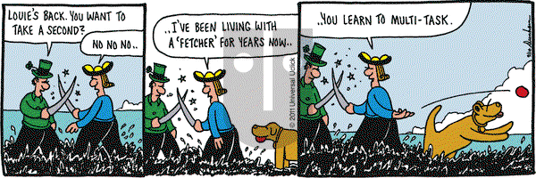 Overboard on Wednesday September 14, 2011 Comic Strip