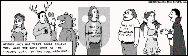 F Minus on Monday October 31, 2005 Comic Strip