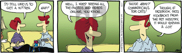 The Buckets on Thursday July 21, 2016 Comic Strip