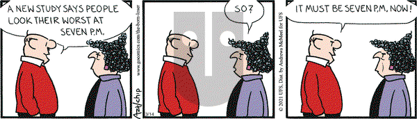 The Born Loser on Friday March 14, 2025 Comic Strip