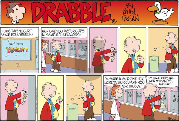 Drabble on Sunday June 14, 2015 Comic Strip