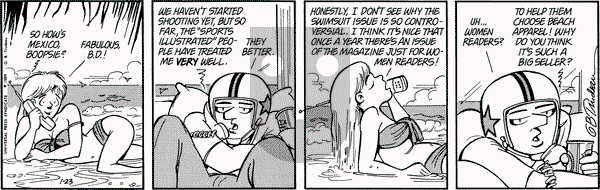 Doonesbury on Monday January 23, 1989 Comic Strip