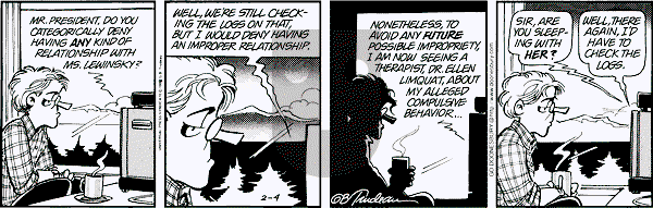 Doonesbury on Sunday July 12, 1998 Comic Strip