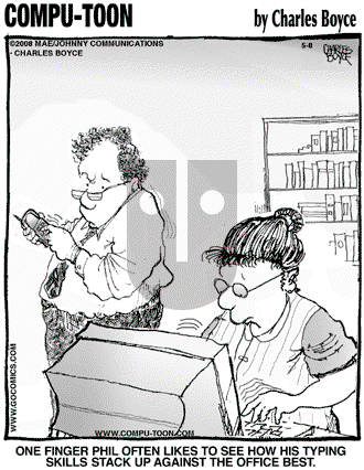 Compu-toon on Thursday May 8, 2008 Comic Strip
