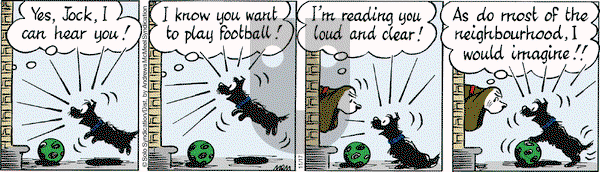 Fred Basset on Friday November 17, 2017 Comic Strip