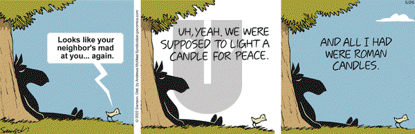 Dark Side of the Horse - Thursday May 26, 2022 Comic Strip
