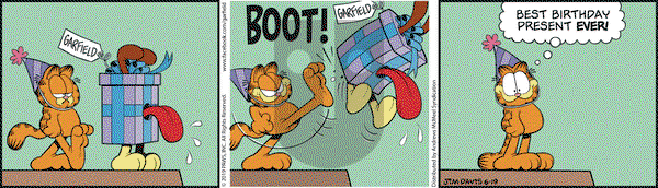 Garfield on Wednesday June 19, 2019 Comic Strip