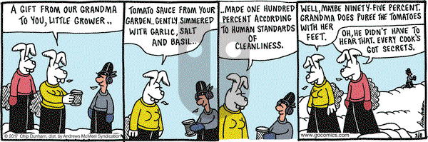 Overboard on Wednesday March 8, 2017 Comic Strip
