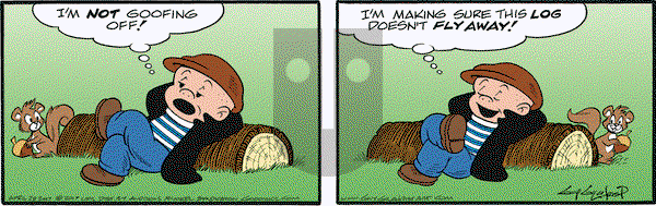 Nancy on Saturday April 29, 2017 Comic Strip