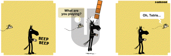 Dark Side of the Horse on Wednesday September 4, 2013 Comic Strip