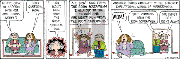 Cathy Classics - Wednesday June 25, 2003 Comic Strip