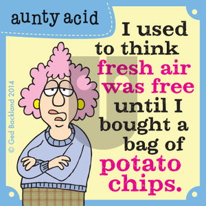 Aunty Acid on Thursday May 1, 2014 Comic Strip