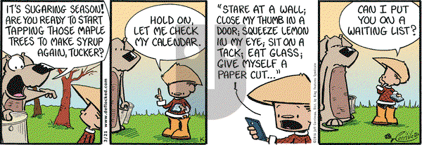 DeFlocked on Monday March 21, 2016 Comic Strip