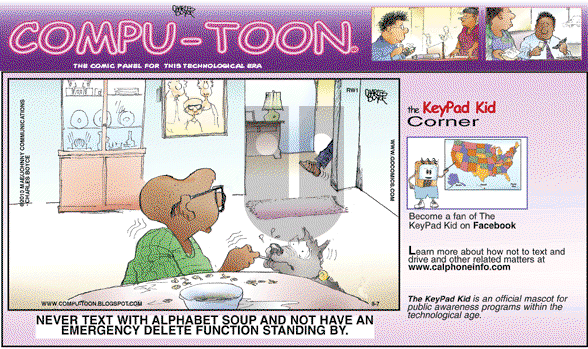 Compu-toon on Sunday March 7, 2010 Comic Strip