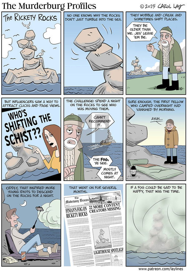 Lay Lines on Monday January 27, 2025 Comic Strip