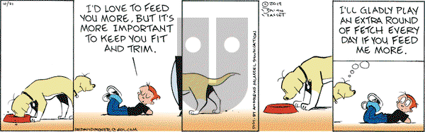 Red and Rover on Monday October 21, 2019 Comic Strip